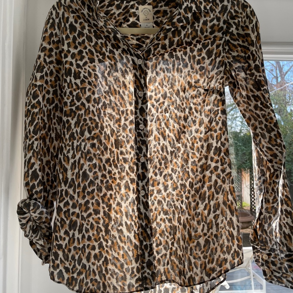 J crew size 00 light weight cotton shirt